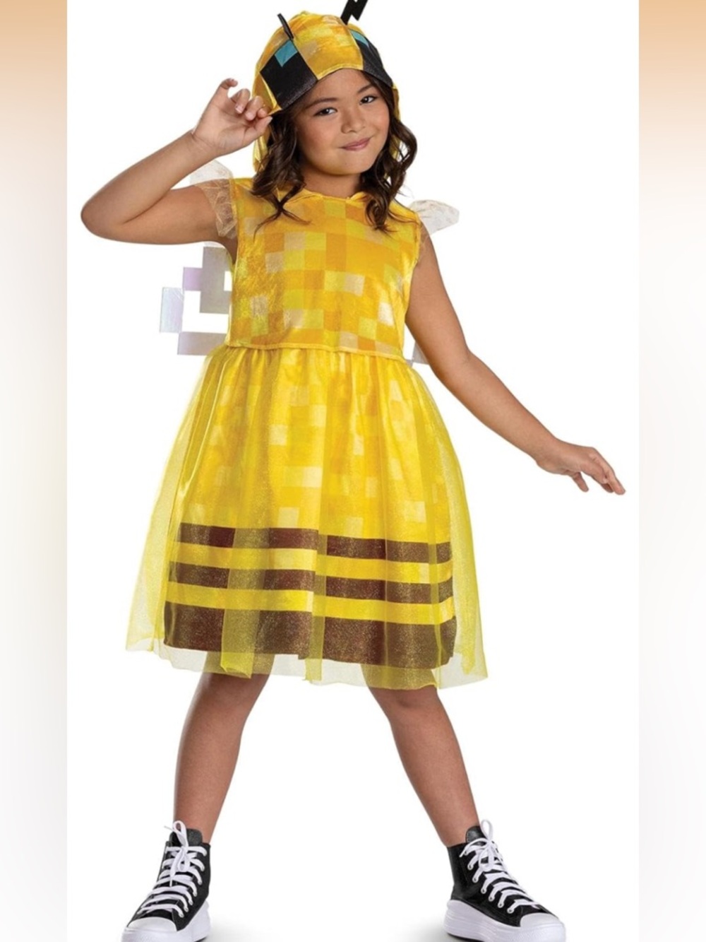 Minecraft Bee Dress Costume for Kids